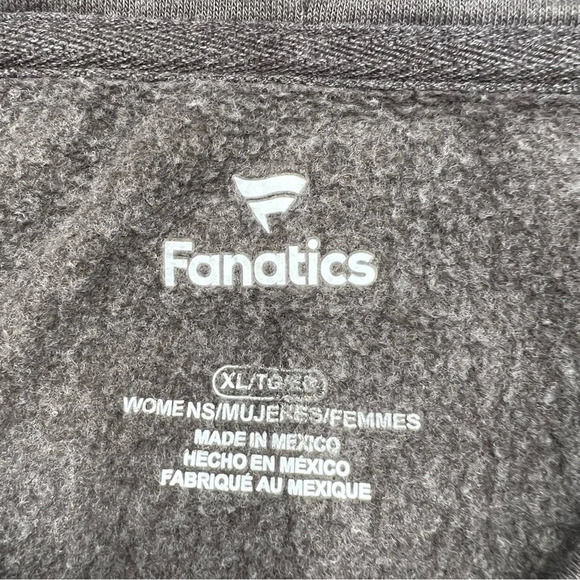 New England Patriots AFC Champions NFL Hoodie Womens XL Gray Sweatshirt Fanatics - Picture 4 of 6